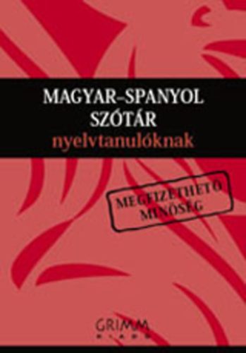 Buch Magyar-spanyol szótár nyelvtanulóknak Agócs K.- Dorogman Gy.- Engi E.- Jancsó K.- Krekov