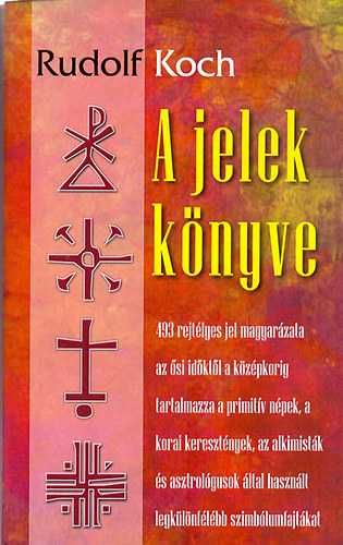 Book A jelek könyve Rudolf Koch;