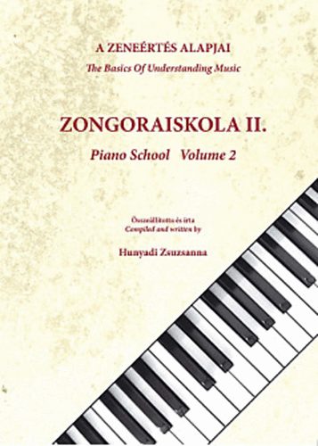 Kniha A zeneértés alapjai - Zongoraiskola II. Hunyadi Zsuzsanna