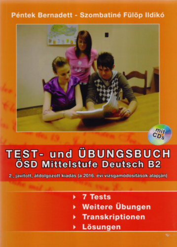 Book Test- und Übungsbuch - ÖSD Mittelstufe Deutsch B2 Péntek Bernadett; Szombatiné Fülöp Ildikó