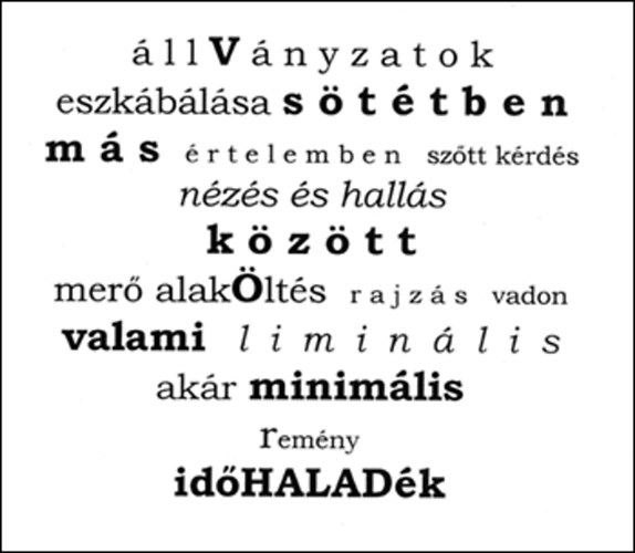 Kniha Időhaladék Horgas Béla
