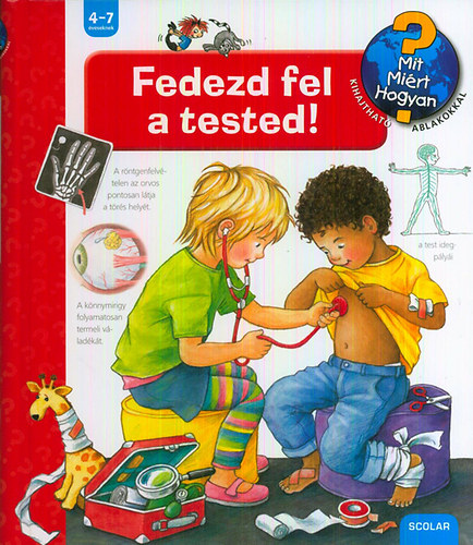 Книга Fedezd fel a tested! Doris Rübel