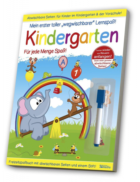 Carte Wisch-Weg-Buch Kindergarten 