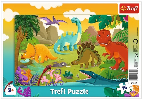 Játék Puzzle Dinosauři 