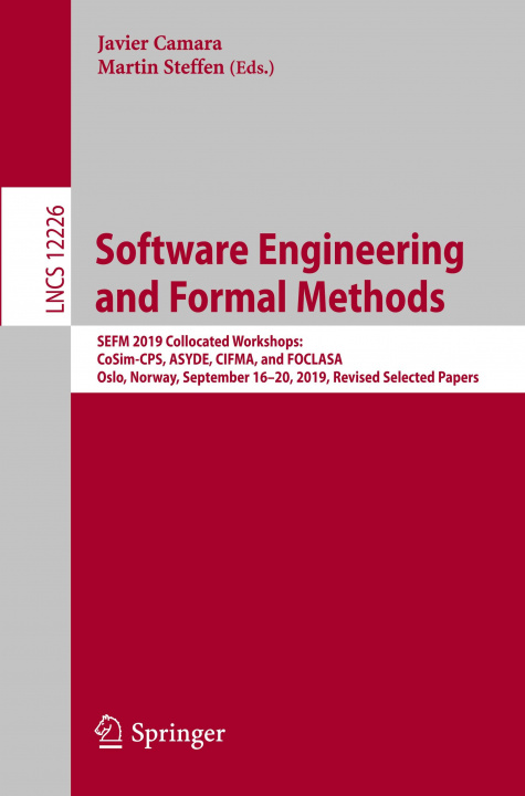 Book Software Engineering and Formal Methods Javier Camara