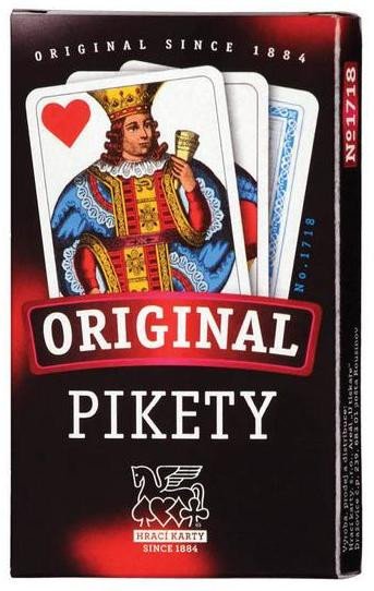 Tiskovina Pikety - karty 32 ks v krabičce 