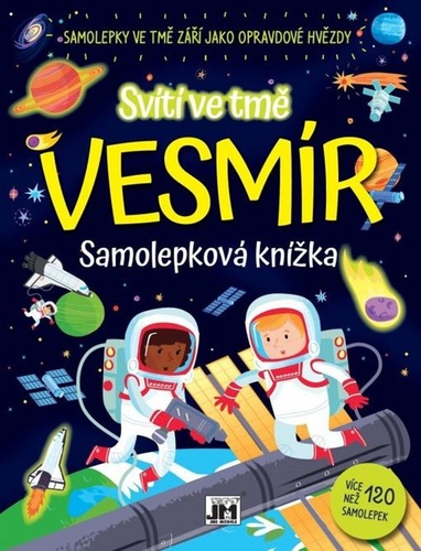 Książka Samolepková knížka Vesmír 
