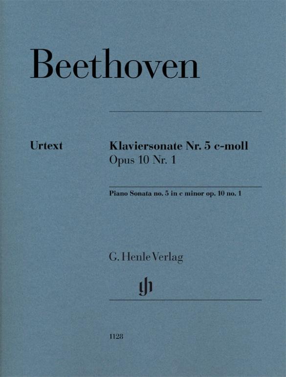 Carte Beethoven, Ludwig van - Klaviersonate Nr. 5 c-moll op. 10 Nr. 1 Norbert Gertsch