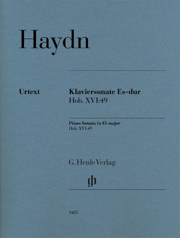 Kniha Haydn, Joseph - Klaviersonate Es-dur Hob. XVI:49 Georg Feder