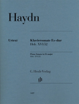 Könyv Haydn, Joseph - Klaviersonate Es-dur Hob. XVI:52 Georg Feder