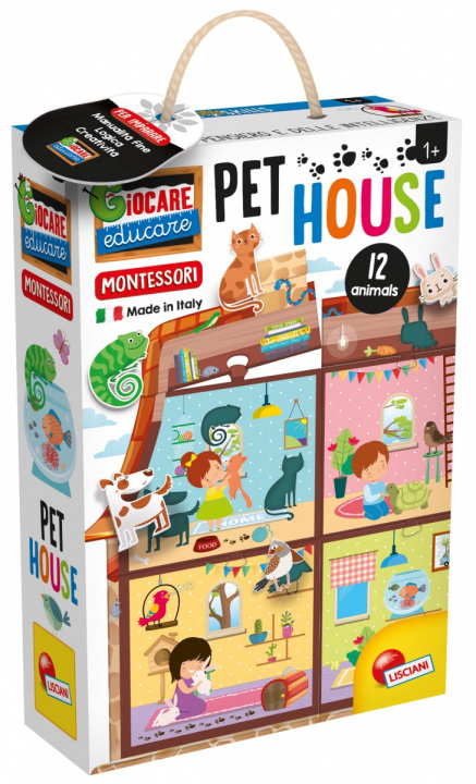 Joc / Jucărie Montessori Pet House 