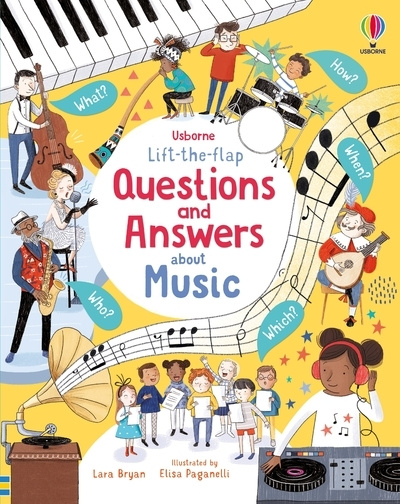 Carte Lift-the-flap Questions and Answers About Music LARA BRYAN