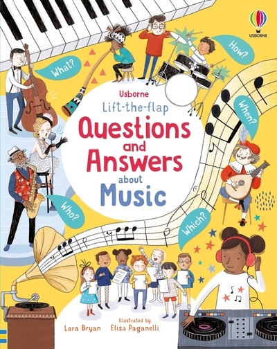 Книга Lift-the-flap Questions and Answers About Music LARA BRYAN