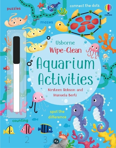 Книга Wipe-Clean Aquarium Activities KIRSTEEN ROBSON