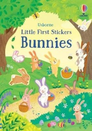 Kniha Little First Stickers Bunnies KRISTIE PICKERSGILL