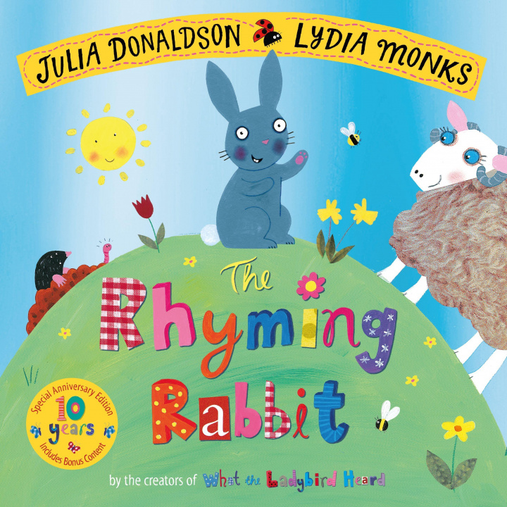 Carte Rhyming Rabbit 10th Anniversary Edition Julia Donaldson