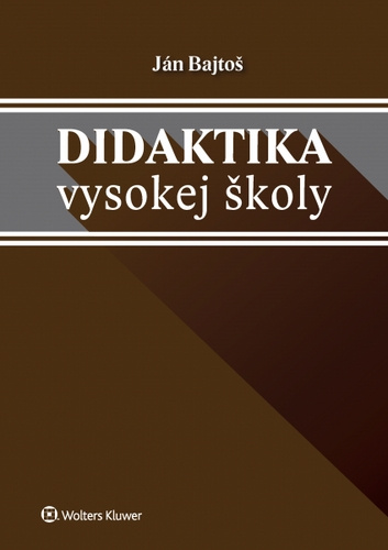 Book Didaktika vysokej školy Ján Bajtoš