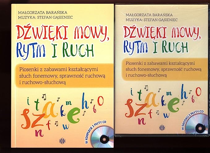 Книга Dźwięki mowy rytm i ruch + 2CD Barańska Małgorzata