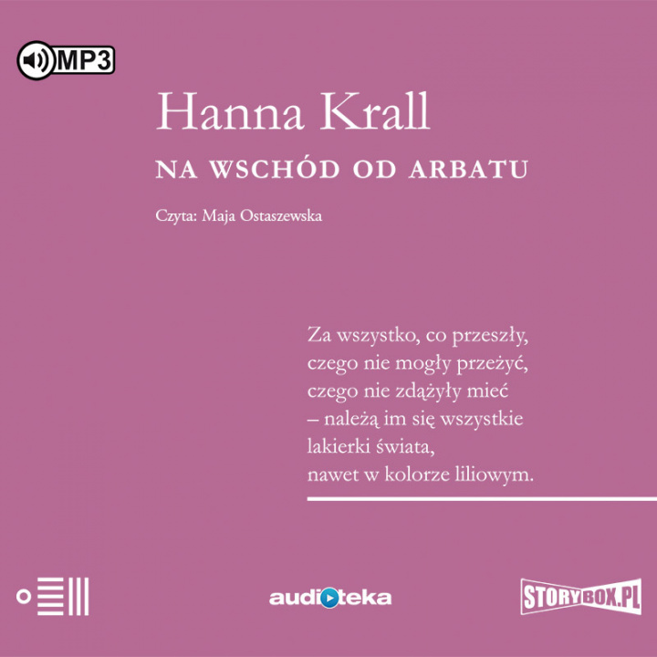 Kniha CD MP3 Na wschód od Arbatu Hanna Krall