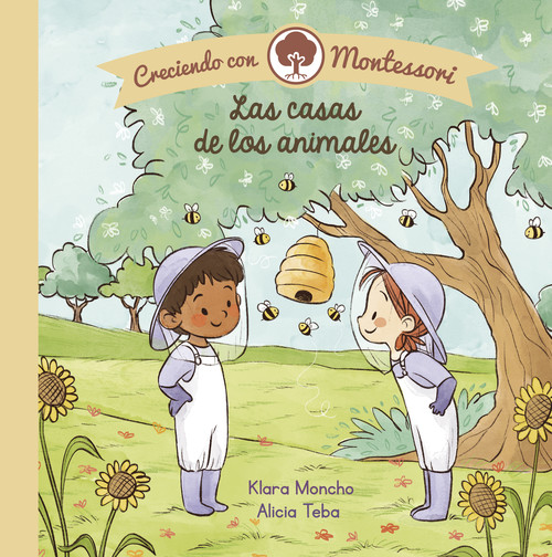Könyv Las casas de los animales (Creciendo con Montessori. Pequeñas manitas) KLARA MONCHO