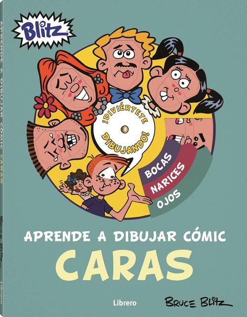 Книга APRENDE A DIBUJAR COMIC CARAS BRUCE BLITZ