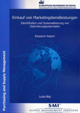 Book Einkauf von Marketingdienstleistungen. Lydia Blaj