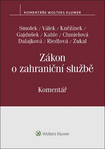 Книга Zákon o zahraniční službě Martin Smolek