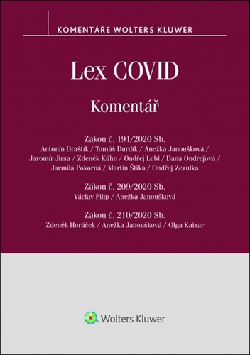 Kniha Lex COVID Antonín Draštík