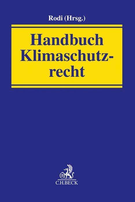 Carte Handbuch Klimaschutzrecht Michael Rodi