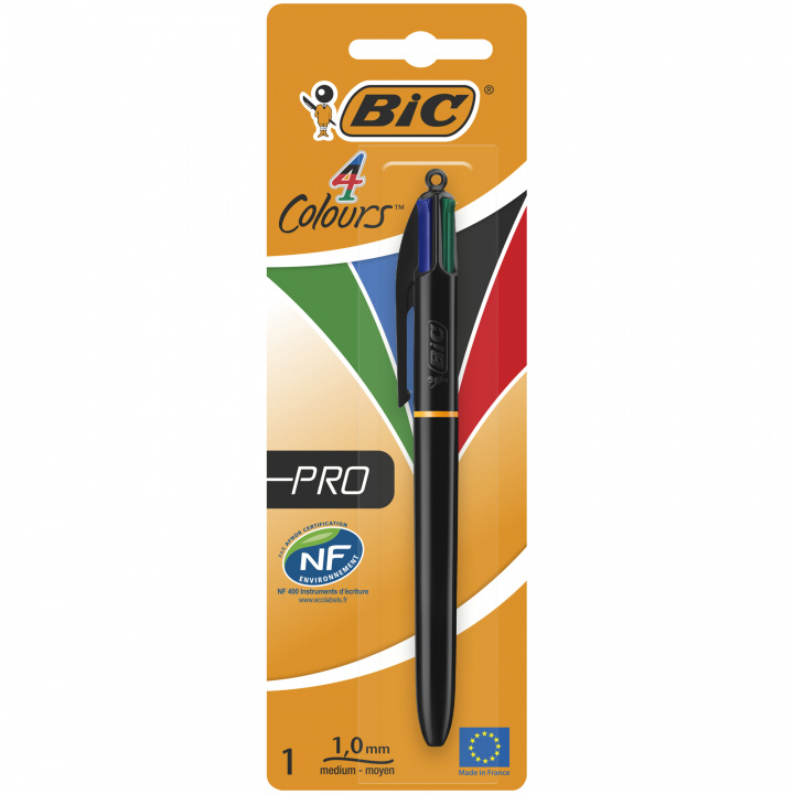 Kniha Długopis 4 Colours PRO BIC mix AST blister 1szt 