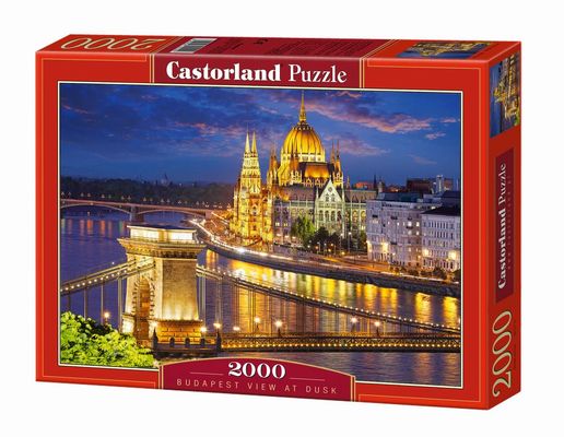 Книга Puzzle 2000 Budapeszt o zmierzchu C-200405-2 