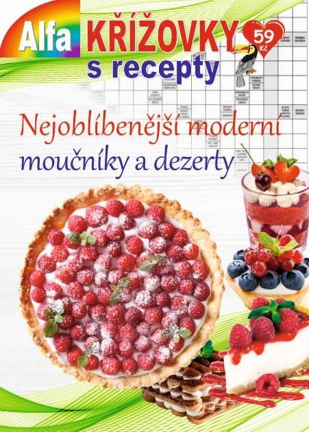 Könyv Křížovky s recepty 3/2020 - Moderní moučníky 