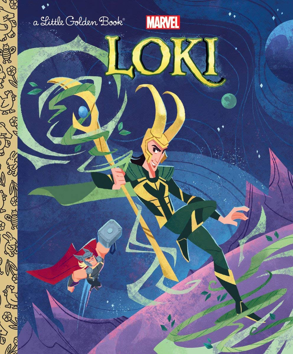 Book Loki Little Golden Book (Marvel) Arie Kaplan