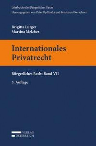 Kniha Internationales Privatrecht Martina Melcher