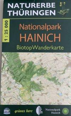 Materiale tipărite Wanderkarte Nationalpark Hainich 1 : 25 000 