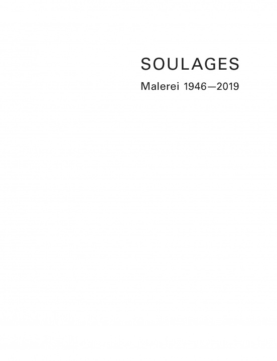 Kniha zu Salm-Salm, M: Soulages Alfred Pacquement