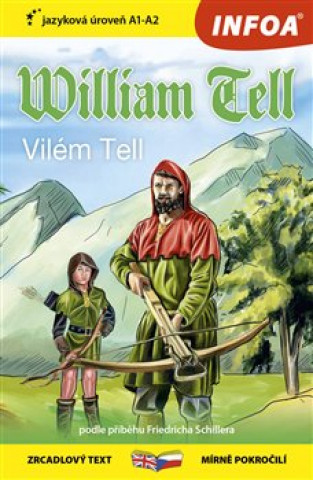 Książka William Tell/Vilém Tell Friedrich Schiller