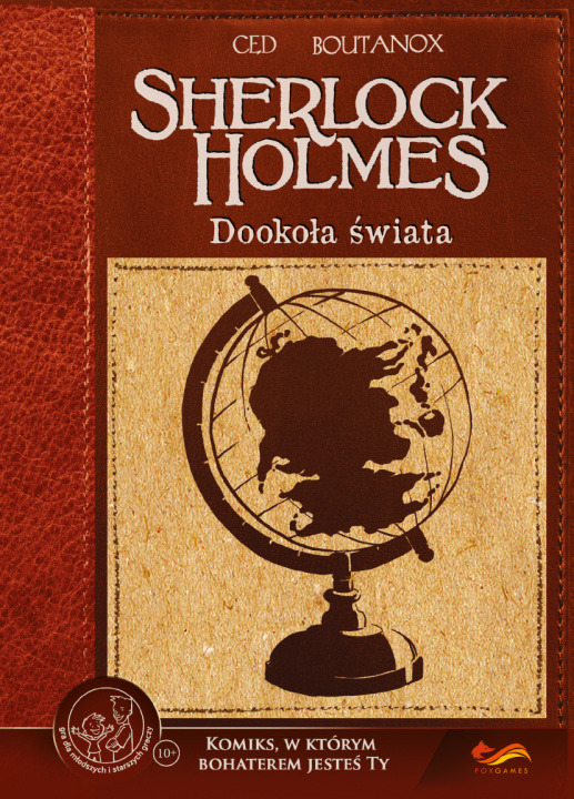 Kniha Sherlock Holmes. Dookoła świata. Komiksy paragrafowe Opracowanie zbiorowe