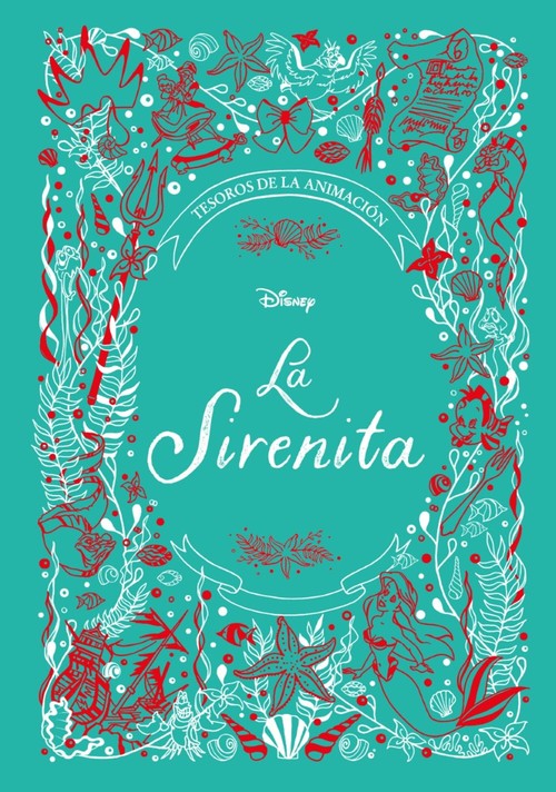 Kniha La Sirenita. Tesoros de la animación 
