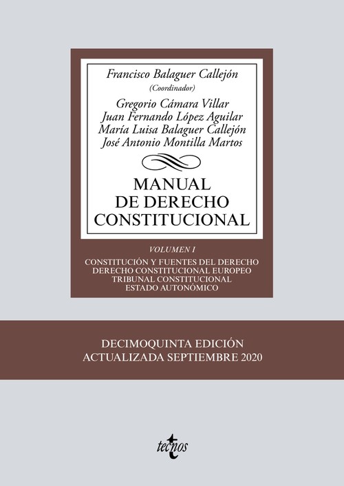 Audio Manual de Derecho Constitucional Balaguer Callejón