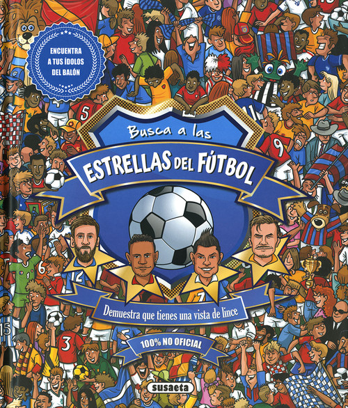 Kniha Busca a las estrellas del fútbol 