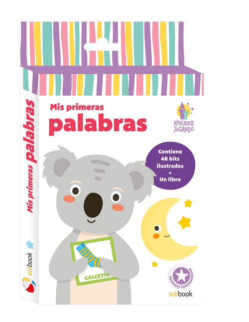 Knjiga APRENDER JUGANDO - LIBRO BITS - mis primeras palabras 