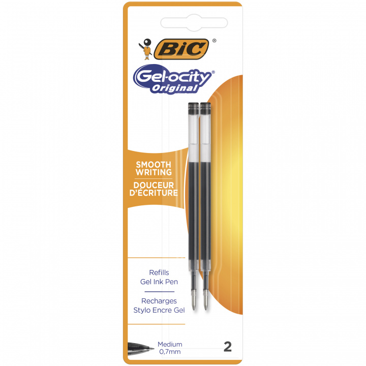 Книга Wkład Gel-ocity Original BIC czarny blister 2 szt 