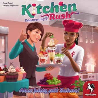 Joc / Jucărie Kitchen Rush: Aber bitte mit Sahne [Erweiterung] 