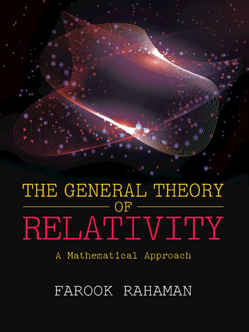 Kniha General Theory of Relativity RAHAMAN  FAROOK