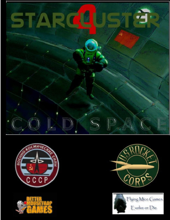 Livre StarCluster 4 - Cold Space RPG Clash Bowley