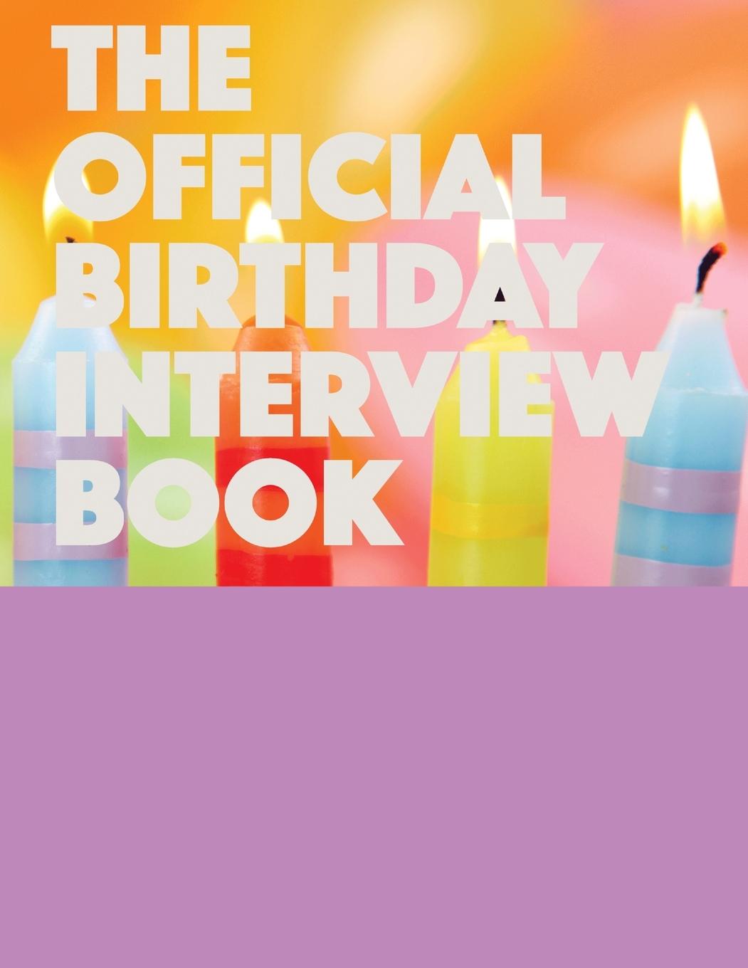 Buch Official Birthday Interview Book Elisabeth Lindsey
