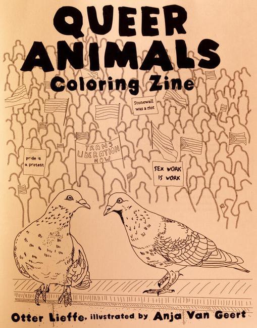 Carte Queer Animals Coloring Book Anja van Geert