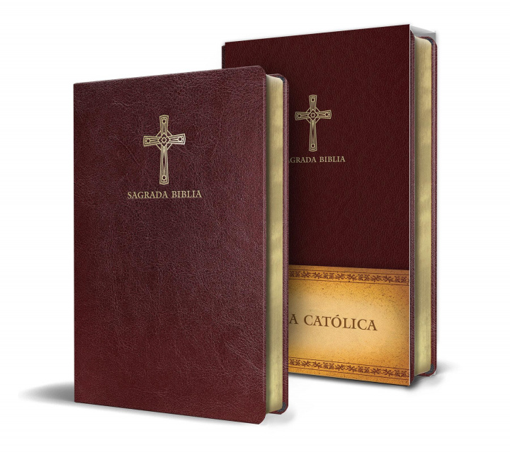 Kniha Biblia Católica En Espa?ol. Símil Piel Vinotinto, Tama?o Compacto / Catholic Bible. Spanish-Language, Leathersoft, Wine, Compact 