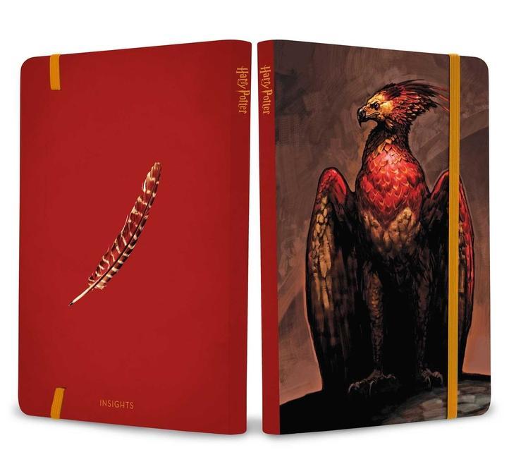 Carte Harry Potter: Fawkes Softcover Notebook Insight Editions
